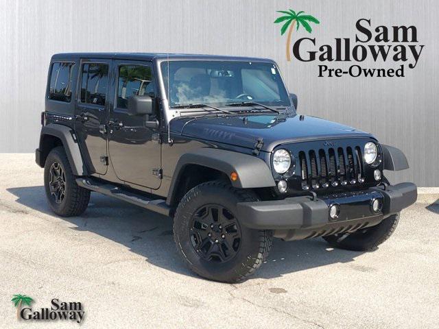 used 2018 Jeep Wrangler JK Unlimited car, priced at $23,495