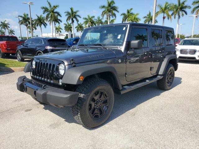 used 2018 Jeep Wrangler JK Unlimited car, priced at $23,495