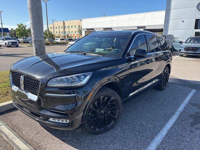 used 2021 Lincoln Aviator car, priced at $31,498