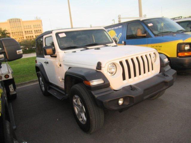 used 2020 Jeep Wrangler car, priced at $23,990