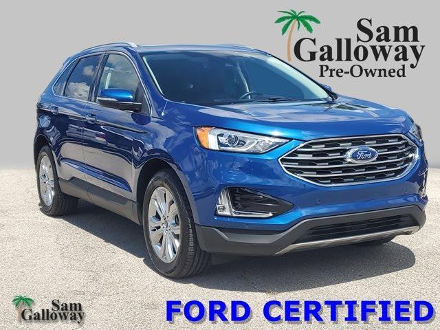 used 2021 Ford Edge car, priced at $24,990