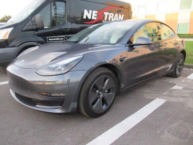 used 2023 Tesla Model 3 car, priced at $25,990