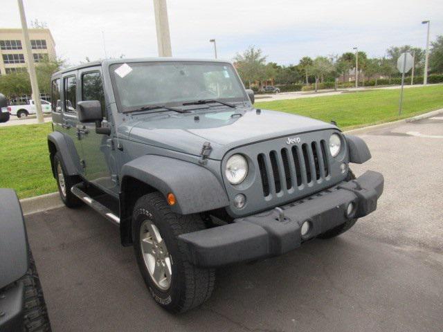 used 2014 Jeep Wrangler Unlimited car, priced at $16,990