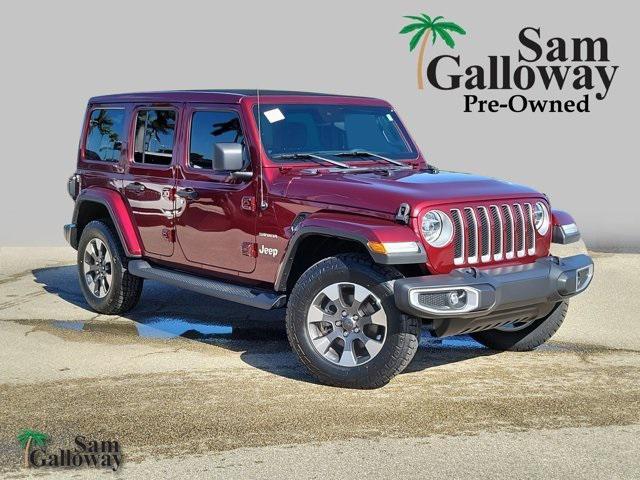 used 2021 Jeep Wrangler Unlimited car, priced at $31,990