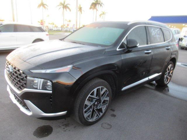 used 2022 Hyundai Santa Fe car, priced at $27,980