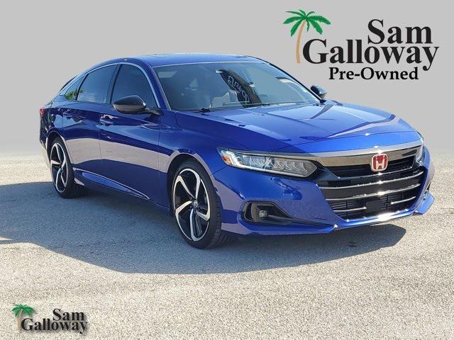 used 2021 Honda Accord car, priced at $24,990