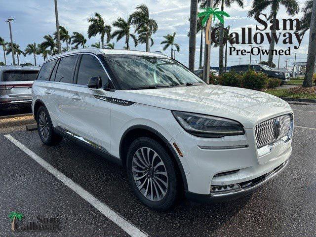 used 2021 Lincoln Aviator car, priced at $39,598