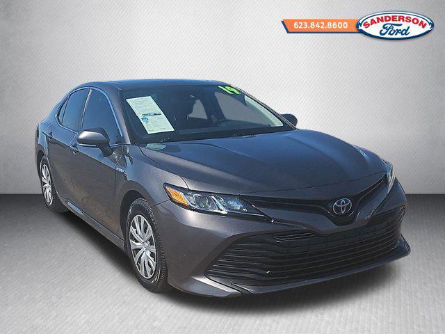 used 2019 Toyota Camry Hybrid car, priced at $21,888