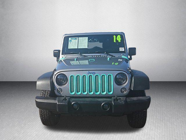 used 2014 Jeep Wrangler Unlimited car, priced at $21,625