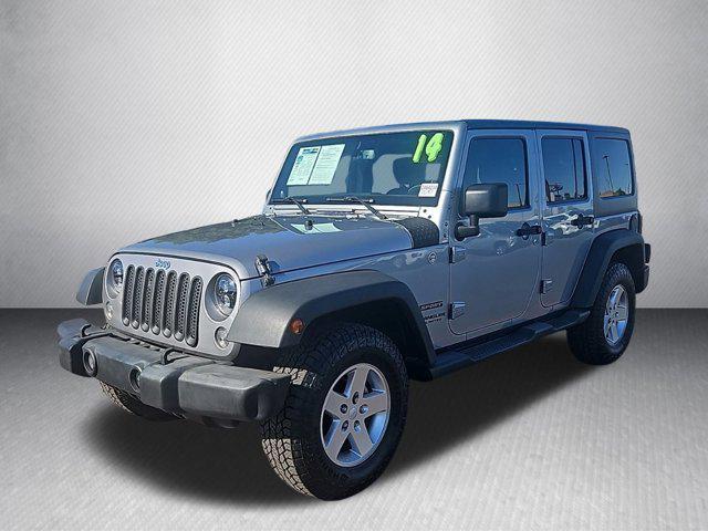 used 2014 Jeep Wrangler Unlimited car, priced at $20,888