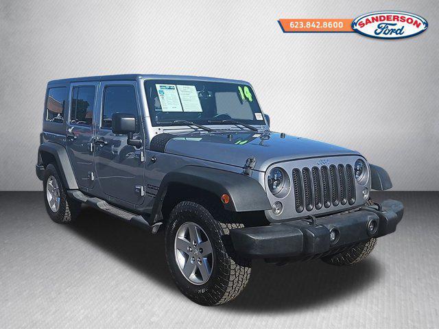 used 2014 Jeep Wrangler Unlimited car, priced at $20,888