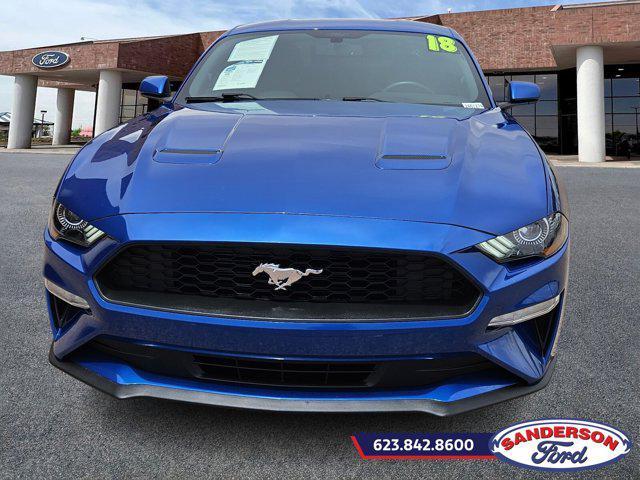 used 2018 Ford Mustang car, priced at $22,888