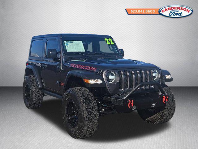 used 2022 Jeep Wrangler car, priced at $34,888