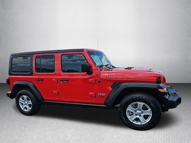 used 2021 Jeep Wrangler Unlimited car, priced at $28,888