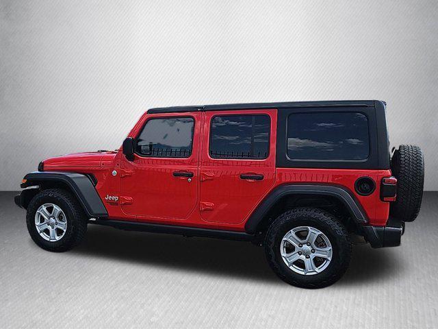 used 2021 Jeep Wrangler Unlimited car, priced at $28,888