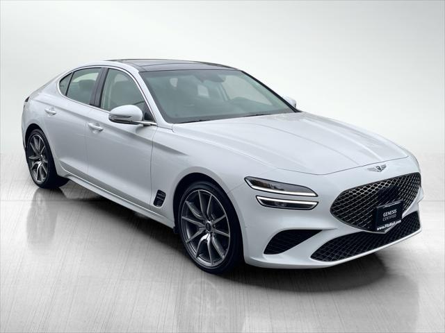 used 2022 Genesis G70 car, priced at $27,288