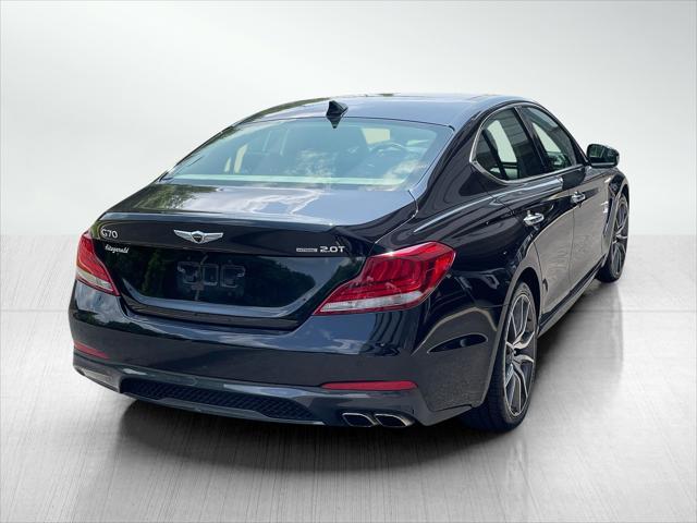 used 2021 Genesis G70 car, priced at $22,688