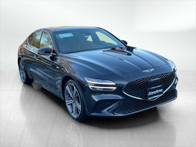 new 2025 Genesis G70 car, priced at $47,445