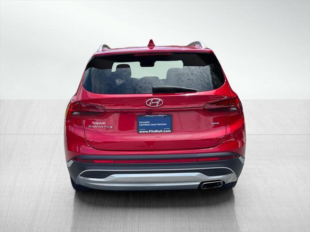 used 2021 Hyundai Santa Fe car, priced at $20,988