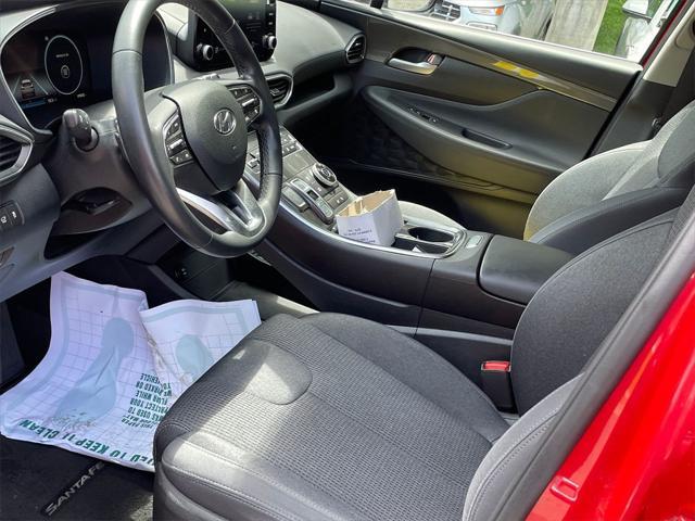 used 2021 Hyundai Santa Fe car, priced at $20,988