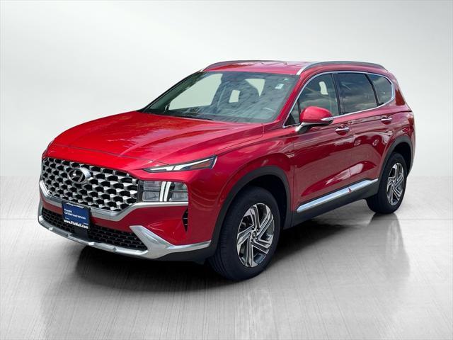 used 2021 Hyundai Santa Fe car, priced at $20,988