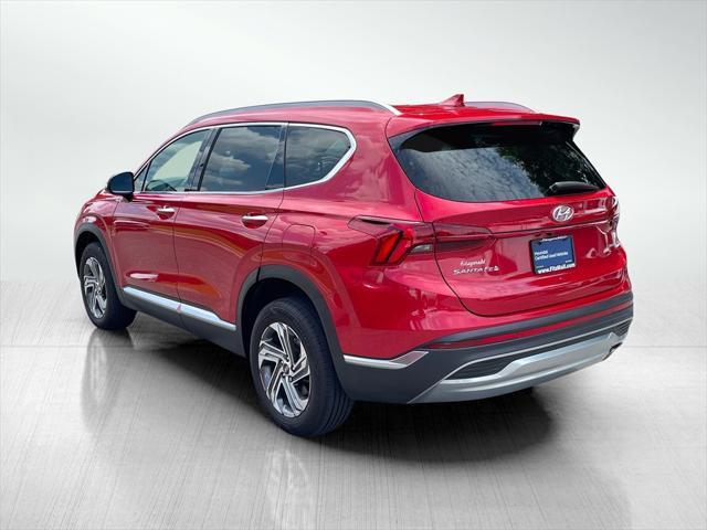 used 2021 Hyundai Santa Fe car, priced at $20,988