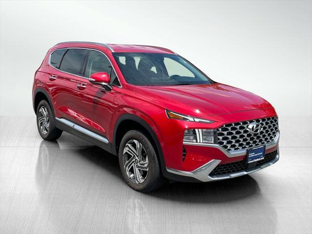 used 2021 Hyundai Santa Fe car, priced at $20,988