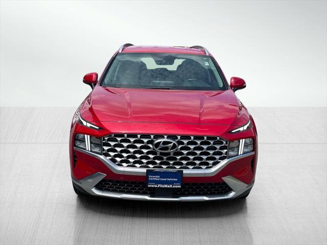 used 2021 Hyundai Santa Fe car, priced at $20,988