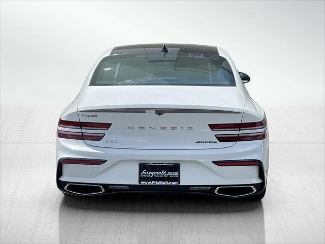 new 2025 Genesis G80 car, priced at $75,551