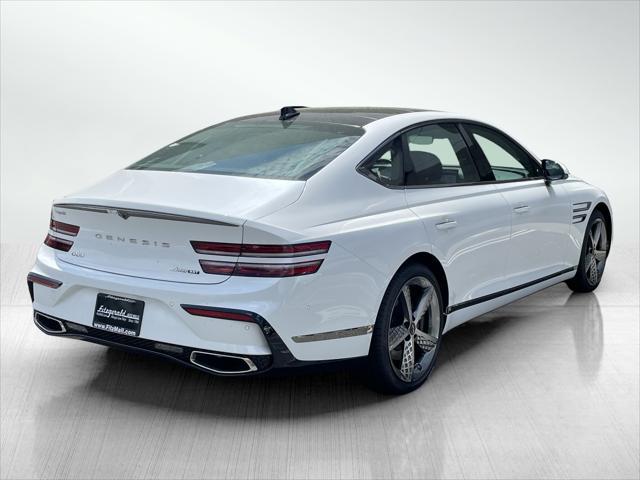 new 2025 Genesis G80 car, priced at $75,551