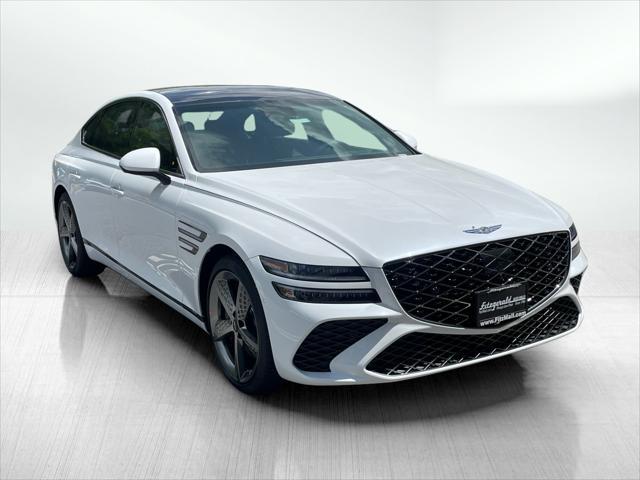 new 2025 Genesis G80 car, priced at $75,551