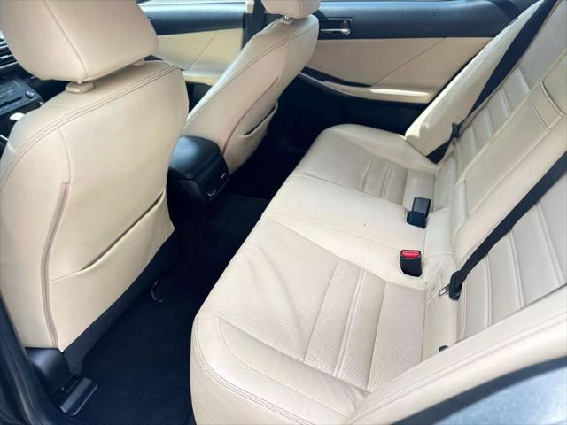 used 2015 Lexus IS 250 car, priced at $12,496