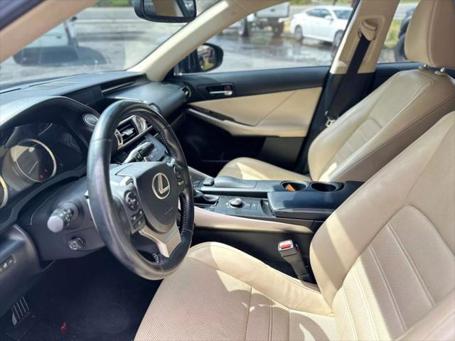 used 2015 Lexus IS 250 car, priced at $12,496