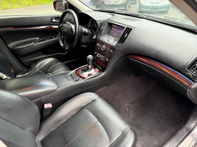 used 2012 INFINITI G37x car, priced at $8,296