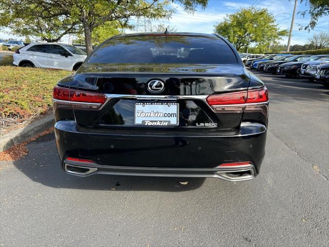 used 2018 Lexus LS 500 car, priced at $42,655