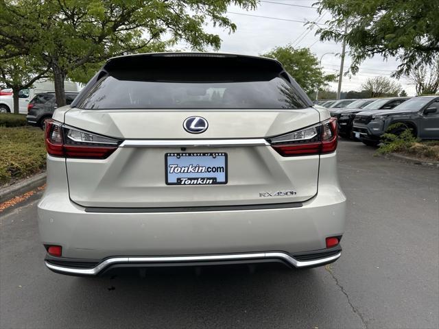 used 2021 Lexus RX 450h car, priced at $42,999