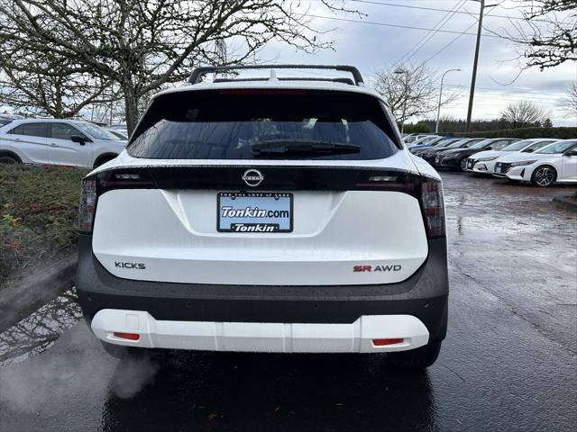 new 2025 Nissan Kicks car, priced at $33,235