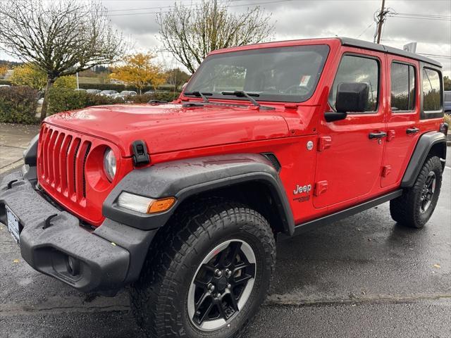 used 2018 Jeep Wrangler Unlimited car, priced at $27,585