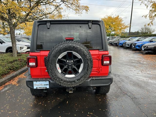 used 2018 Jeep Wrangler Unlimited car, priced at $25,748