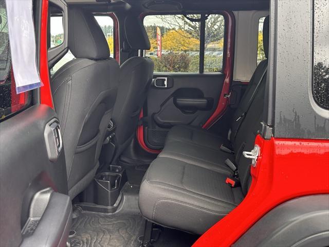 used 2018 Jeep Wrangler Unlimited car, priced at $27,585