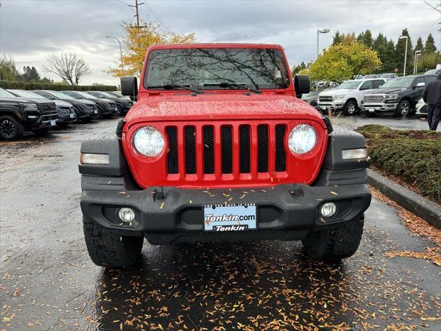 used 2018 Jeep Wrangler Unlimited car, priced at $25,748