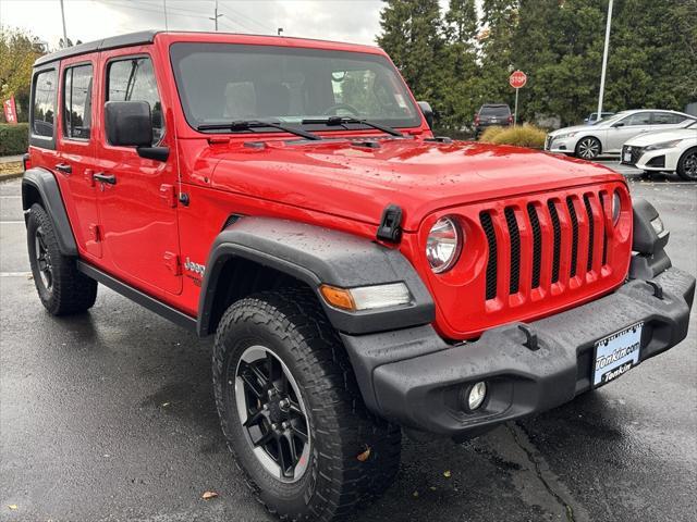 used 2018 Jeep Wrangler Unlimited car, priced at $27,585