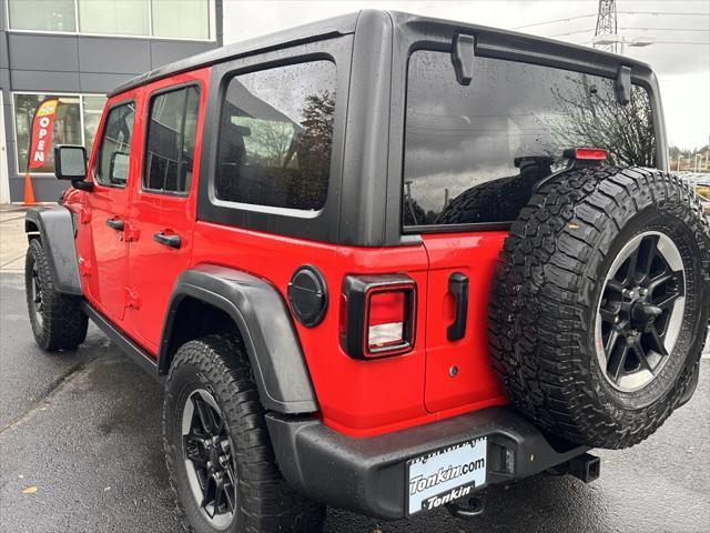 used 2018 Jeep Wrangler Unlimited car, priced at $27,585