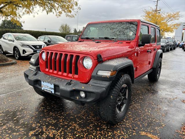 used 2018 Jeep Wrangler Unlimited car, priced at $25,748