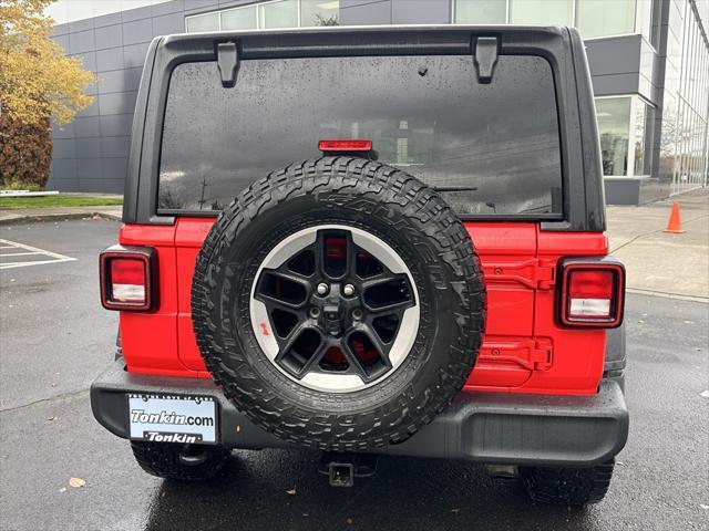 used 2018 Jeep Wrangler Unlimited car, priced at $27,585