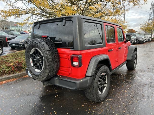 used 2018 Jeep Wrangler Unlimited car, priced at $25,748