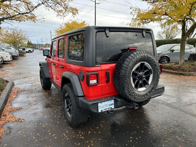 used 2018 Jeep Wrangler Unlimited car, priced at $25,748