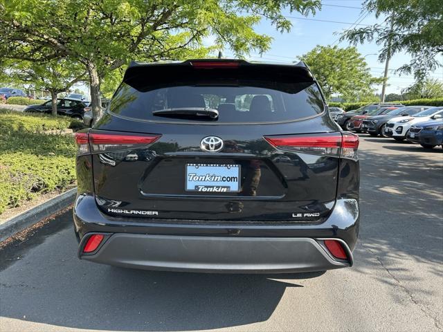 used 2023 Toyota Highlander car, priced at $35,998