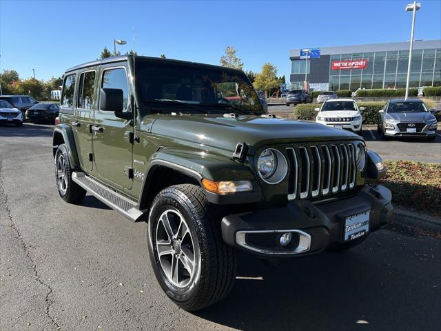 used 2023 Jeep Wrangler car, priced at $35,921