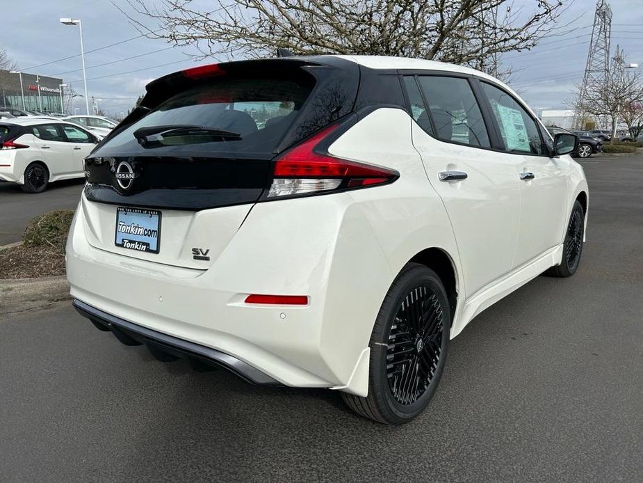 new 2024 Nissan Leaf car, priced at $37,420